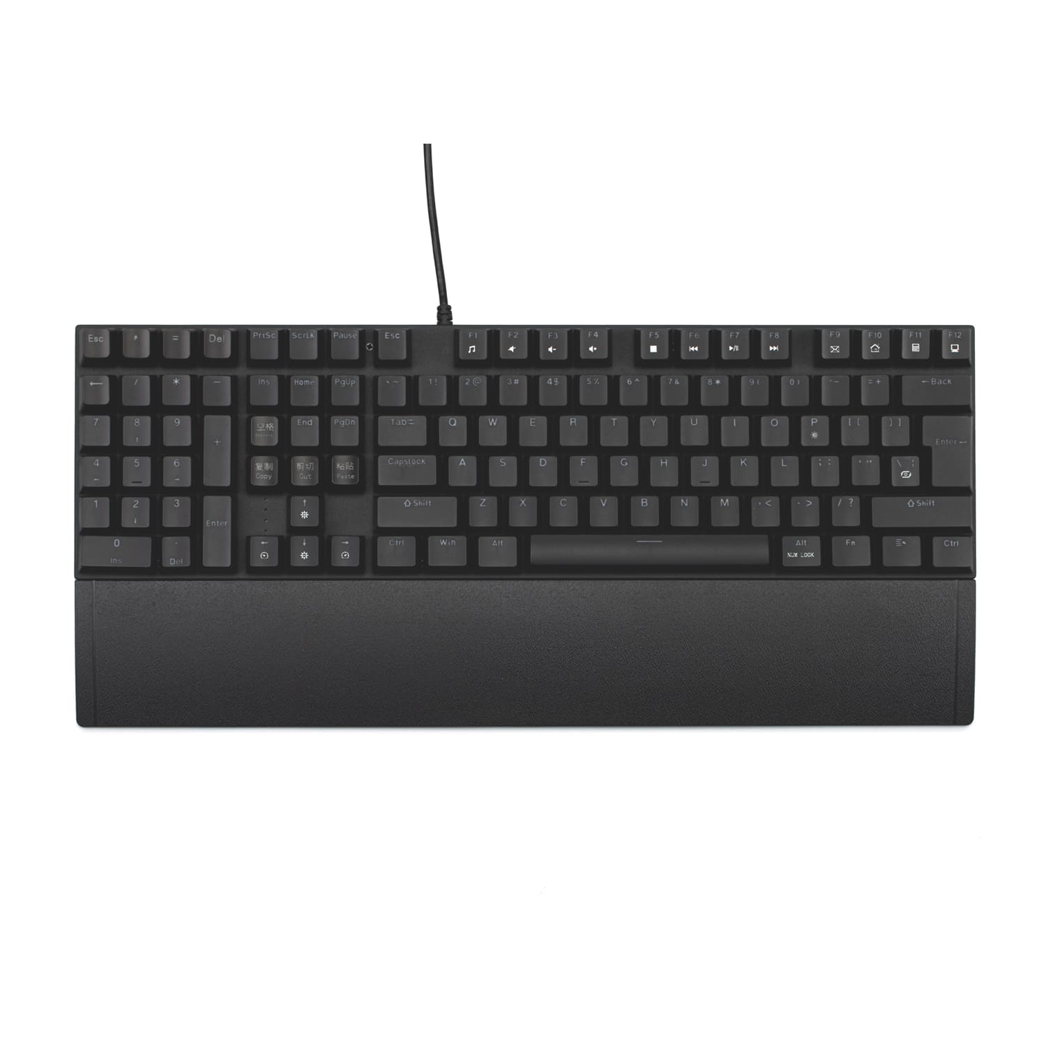 左手有线2218-Left-Handed Mechanical Keyboard Wired ZY-2218